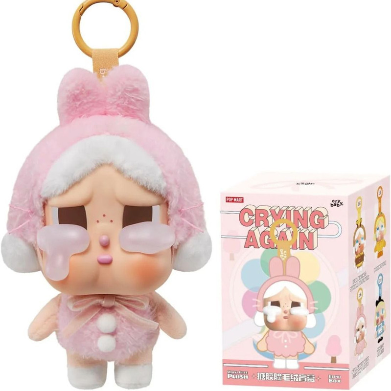 ROCKETHEART Crying Again Plush Figure Figures blind Box Pack of 1 - 12 mm(MILTI COLOUR)