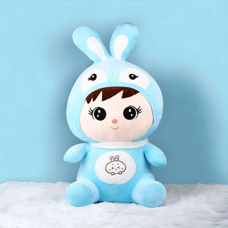 VibeFly Blue Doll soft toysB  - 30 cm(Sky Blue)