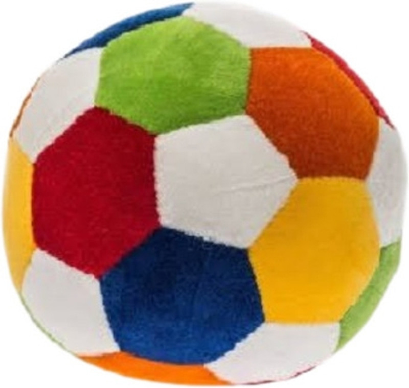 redsalt Soft Plush ball Toy for Kids  - 20 cm(Multicolor)