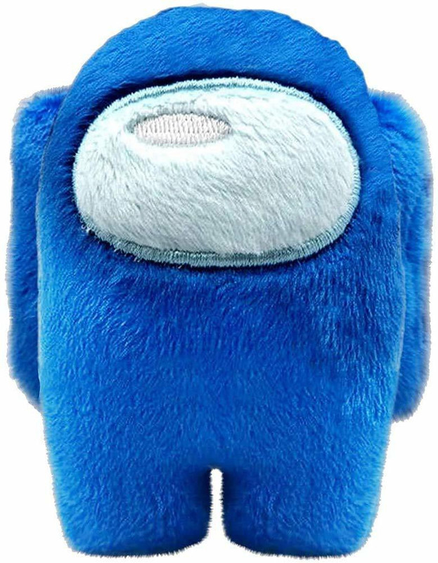 TRU TOYS Among us Plush Set Toys Kids Imposter plushie Merch Girls plushies Toy (Blue)  - 10 cm(Blue)