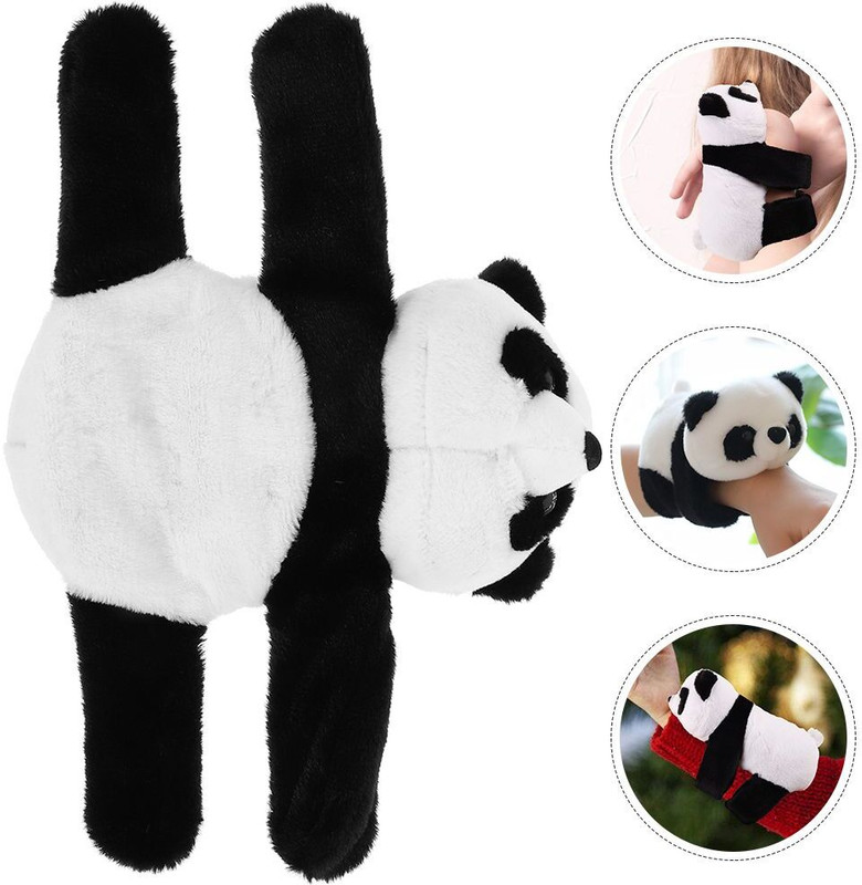 J K INTERNATIONAL Cute Panda Wrist Bands for loved ones - 15 cm(Black, White)