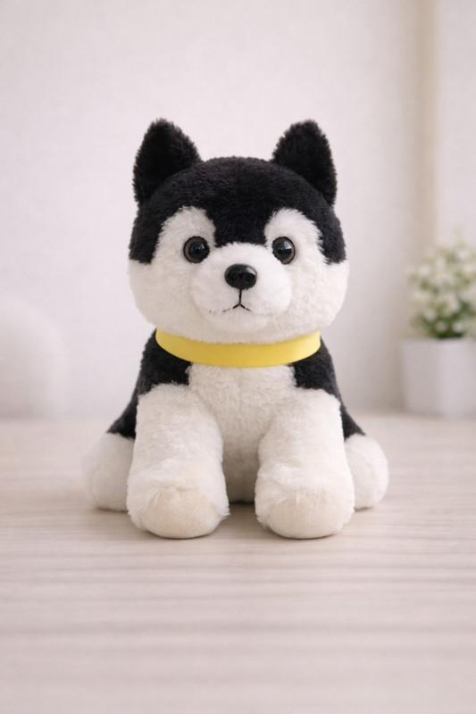 DAS TOYS Stuffed Animal - 21 cm(Black)