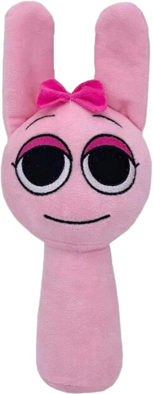 TechMax Solution Pink Bow Sprunki Plush Toys  - 30 cm(Pink)