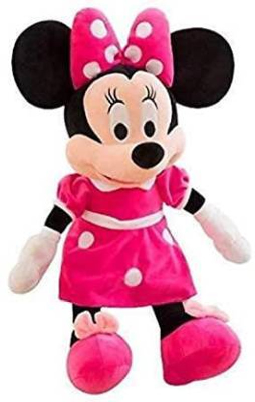 Nihan Enterprises Minnie Soft Stuffed Plush Doll for Your little One Toy - 40 cm (Multicolor) - 40 cm(Multicolor)
