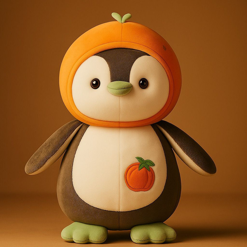 Liquortees Soft toys Fruit Penguin gift for girls teddy bear animal (Randam Color Received) - 25 cm(Multicolor)