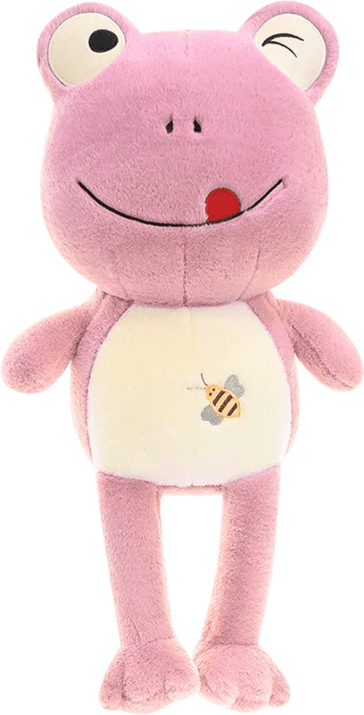 Teddy Daddy Cute Stuffed Frog Soft Toy For Kids ( Green - 1 single piece ) - 35 cm(Green)