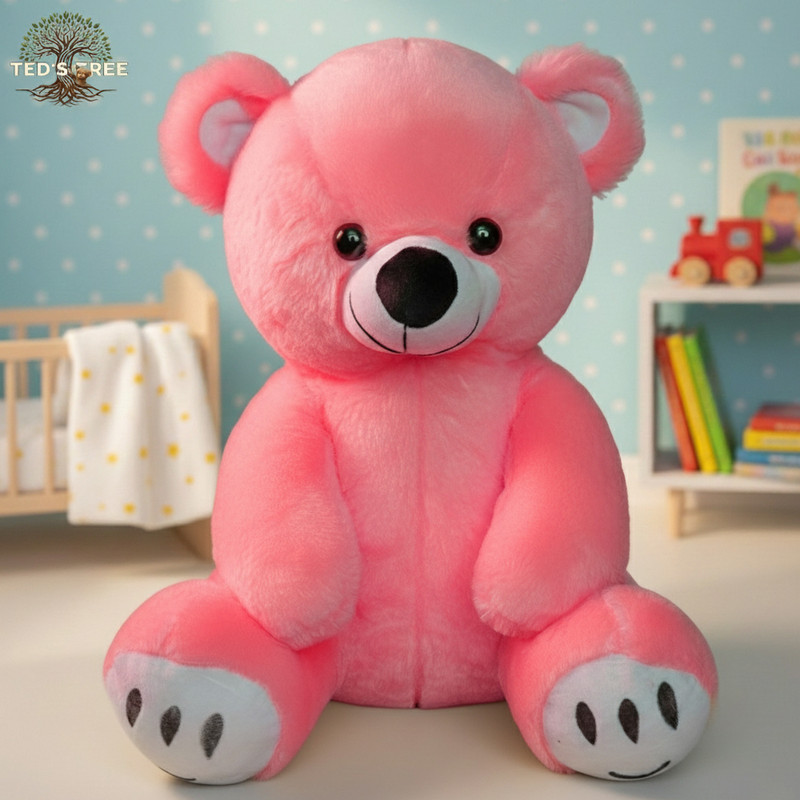 Tedstree Premium Plush Teddy Bear Soft and Stuffed Toys for Birthday Gift for Girls/Kids/  - 35 cm(Pink)