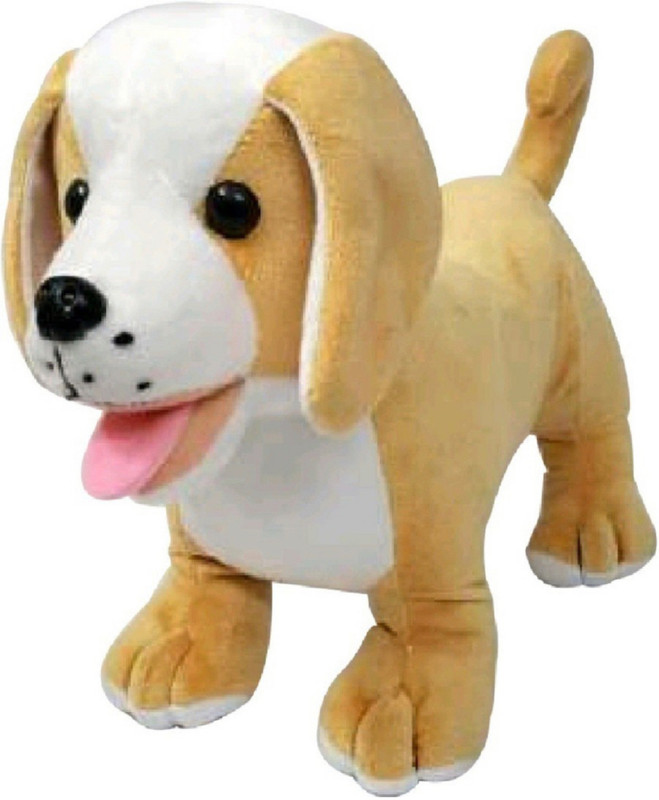 SkyToys Pug 35 cm Giant soft toy washable lovable plush Animal figure toy for boys/girls - 35 cm(Brown)