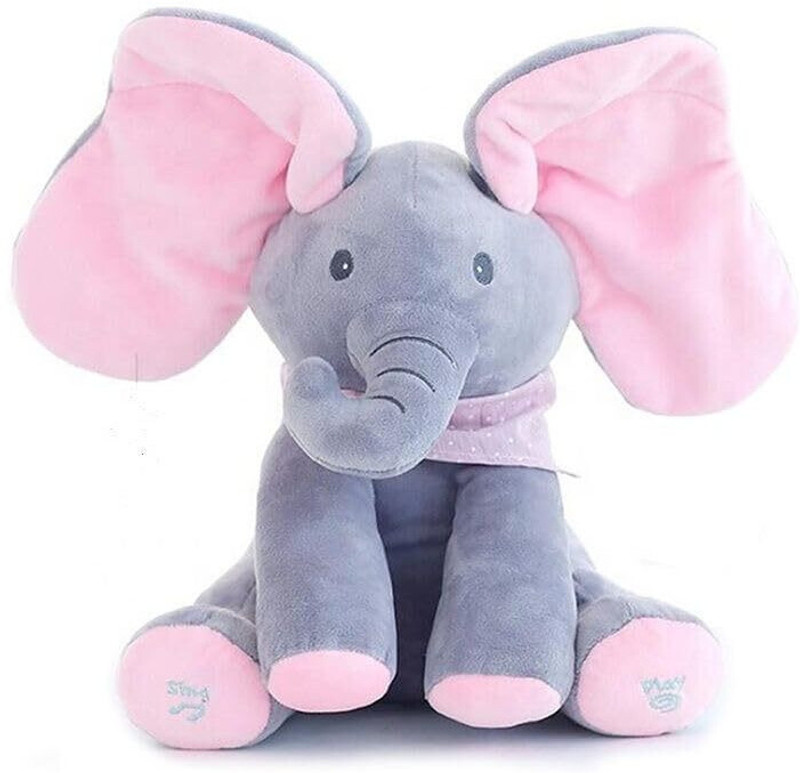 Bitline Stuffed Animal Toy Sings Interactive Bear Toy for Babies Musical Toy  - 80 mm(Multicolor)