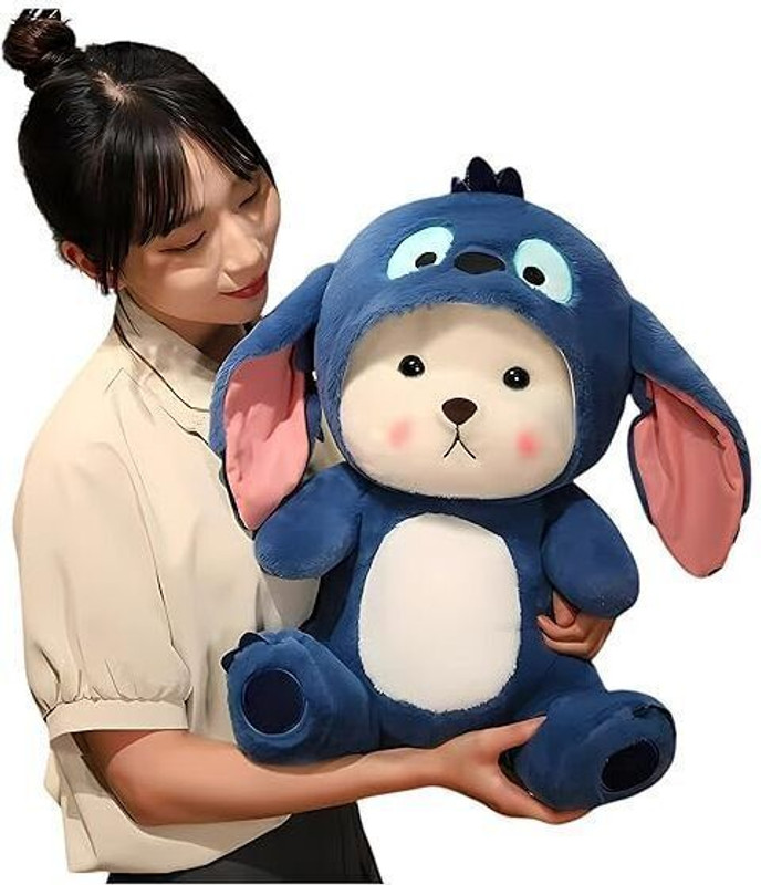 Dunky Teddy Bear Stuffed Soft Toys For Girl Soft Toys For Baby Girl - 30 cm(Multicolor)