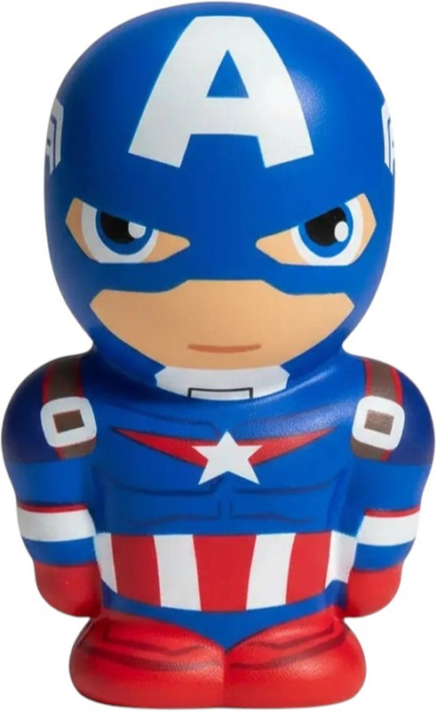 BLLUEX Super Hero Slow-Rising Squishy Bat Man Stress Relief Toys Foam Figure  - 12 cm(Black)