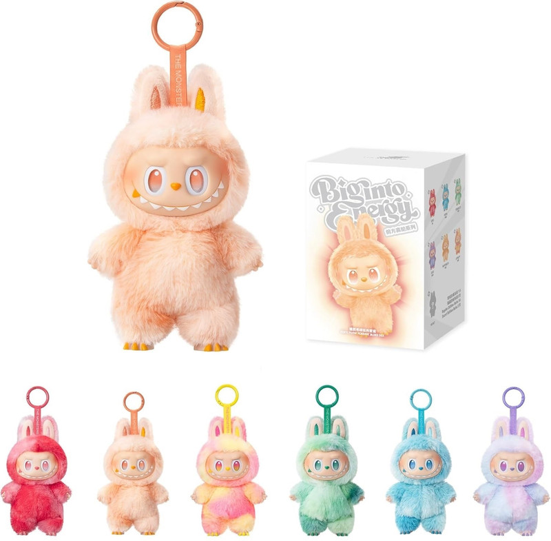 Arizuul The Monsters Big Into Energy Labubu Random Design Action Figures - 6.69 inch(Multicolor)