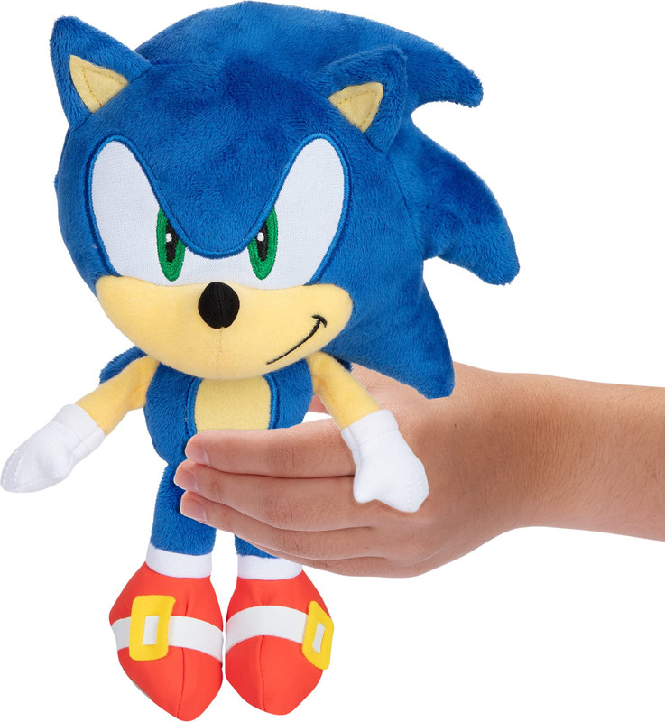 jr jack & rose Cartoon Character Sonic Soft Toy / Gift For Babies Kids  - 30 cm(Blue)