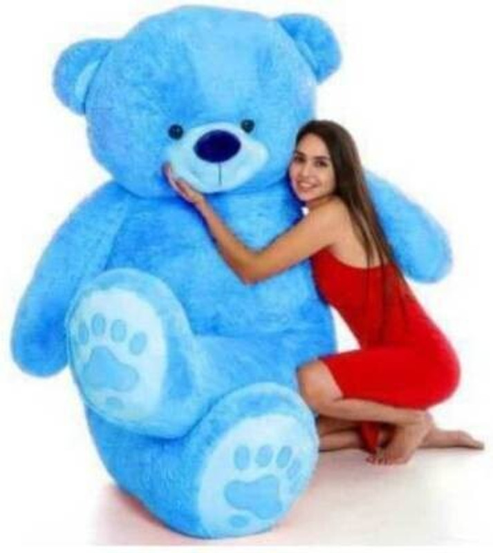 vtb retail 4 Feet Se Toda Chota Very Cute Long Soft Teddy Bear Best For Gift  - 48 inch(Blue)