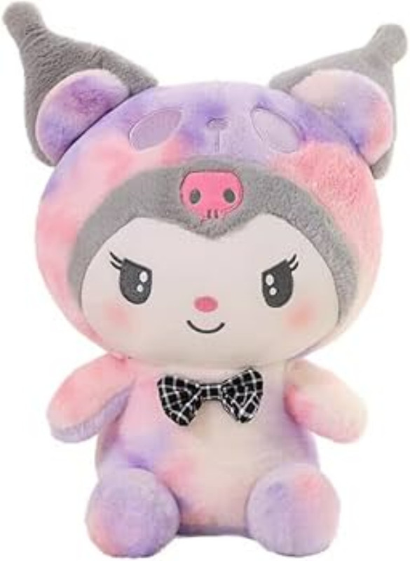 jr jack & rose Adorable Kuromi Stuffed Soft Teddy Bear Toy, Ultra-Soft Toys for - 30 cm(Multicolor)