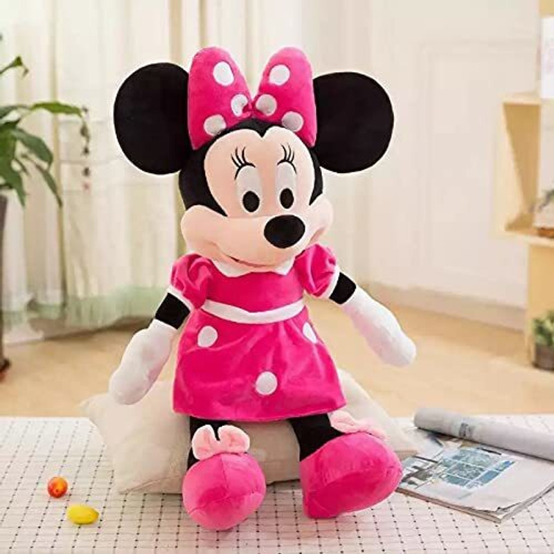 Tiny Miny Minnie mouse toy - 15.4 cm(Pink, Black)