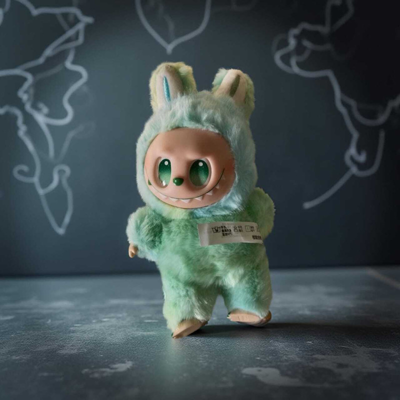 Fresh Face Labubu Doll Stuffed Toy F56  - 15 cm(Multicolor)