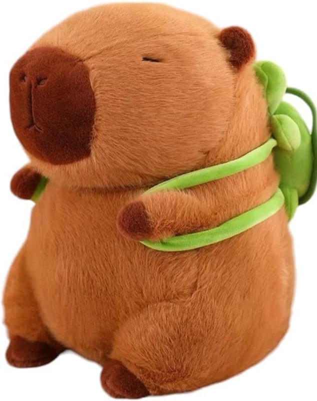 AG RETAIL Cute Plush Capybara Stuffed Animal, Soft Brown Teddy Bear Design,|(50 CM)  - 50 cm(Brown)