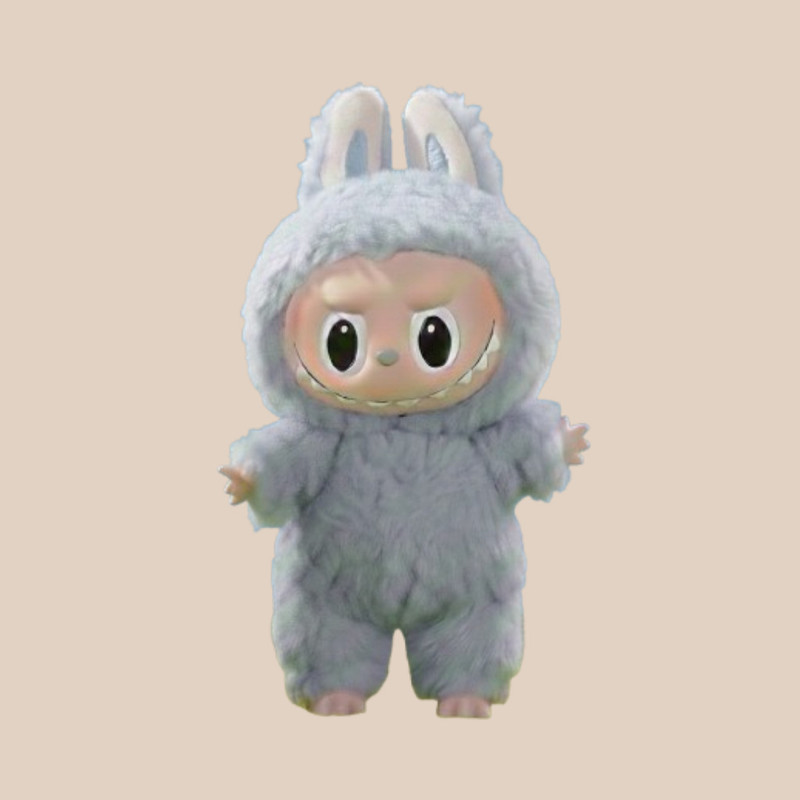 MILLOR Cute Fur Stuffed Sparkle Plush Doll - 13 cm(Multicolor)