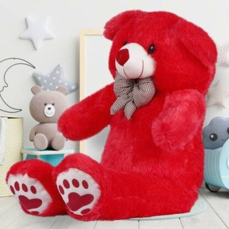 jimdar Cute Toys Stuffed Animals Plush Toy Doll for Girlfriend Children 91cm (red)Tdy  - 91 cm(Red)