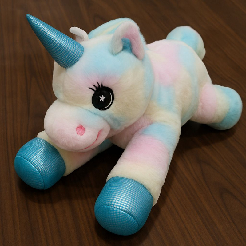 SOFTVIBE Cute Unicorn Soft Toy for Kids | Ultra Soft Plush Stuffed Animal |Baby Safe - 45 cm(Multicolor)