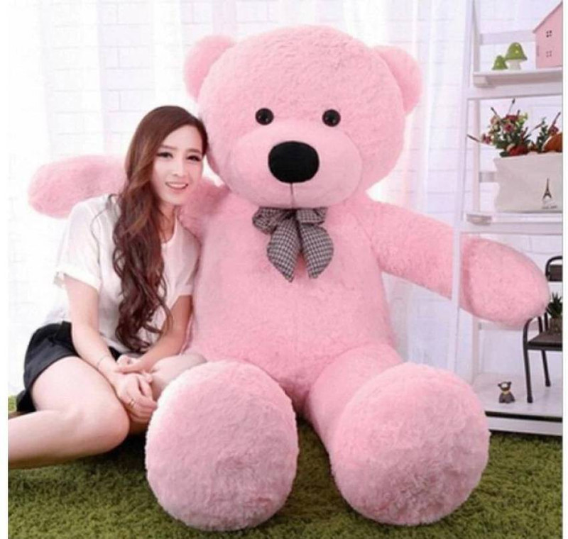 msy Teddy Bear with Happy Birthday - 36 cm(Red)
