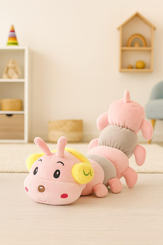 Besties Caterpillar Soft Toy Pink Length - 45 cm(Pink)