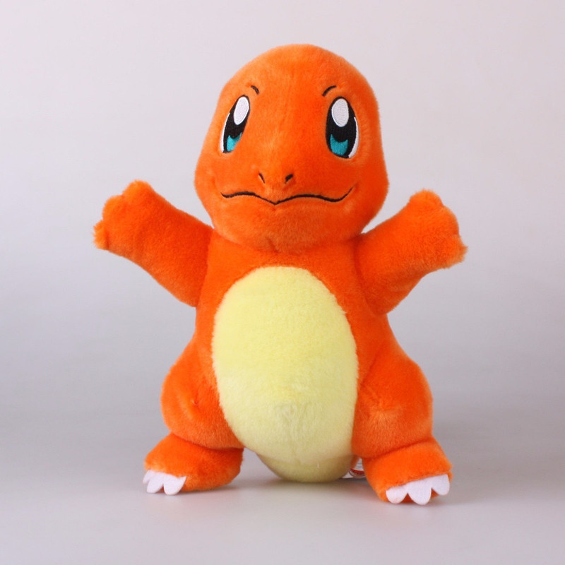 Voam Charmander 9 inches Pokemon Soft Rare Pokemon Plush, Doll, Soft Toys - 9 inch - 9 inch(orange, yellow)