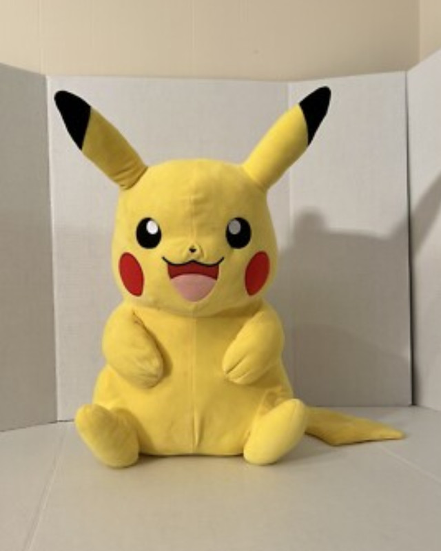 jr jack & rose Adorable pikachu Soft Toy for Kids – Super Soft & Cuddly Doll  - 30 cm(Yellow)