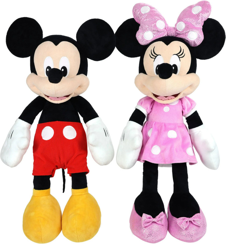 Teddify Mickey Minnie valentine gift - 40 mm(Multicolor)