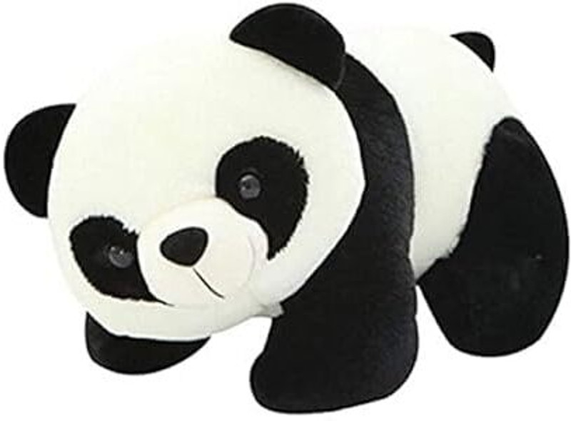 Rtnahsij Cute Looking Stuffed soft toy Panda  - 25 cm(Multicolor)