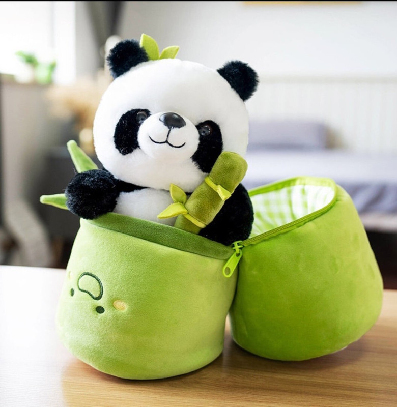 Pratimoksh Panda Bamboo Super Soft Toys For Kids Playing Teddy Bear In Size Of 35 Cm Long - 35 cm((MULTICOULOR)