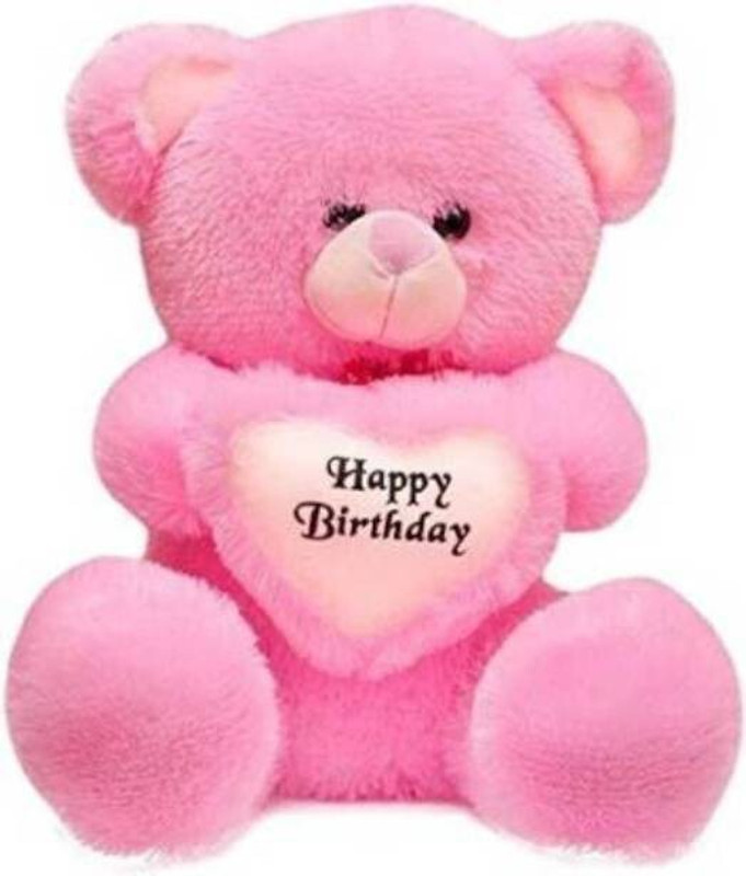 AV Toys Happy Birthday pink Teddy bear 2 feet - 60 cm(Pink)