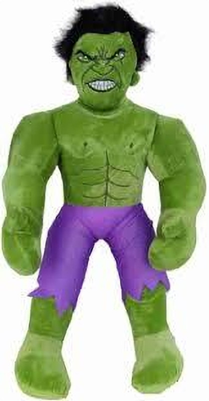YOKO TOYS avengers Hulk Soft Toy [medium size]  - 25 cm(Green)