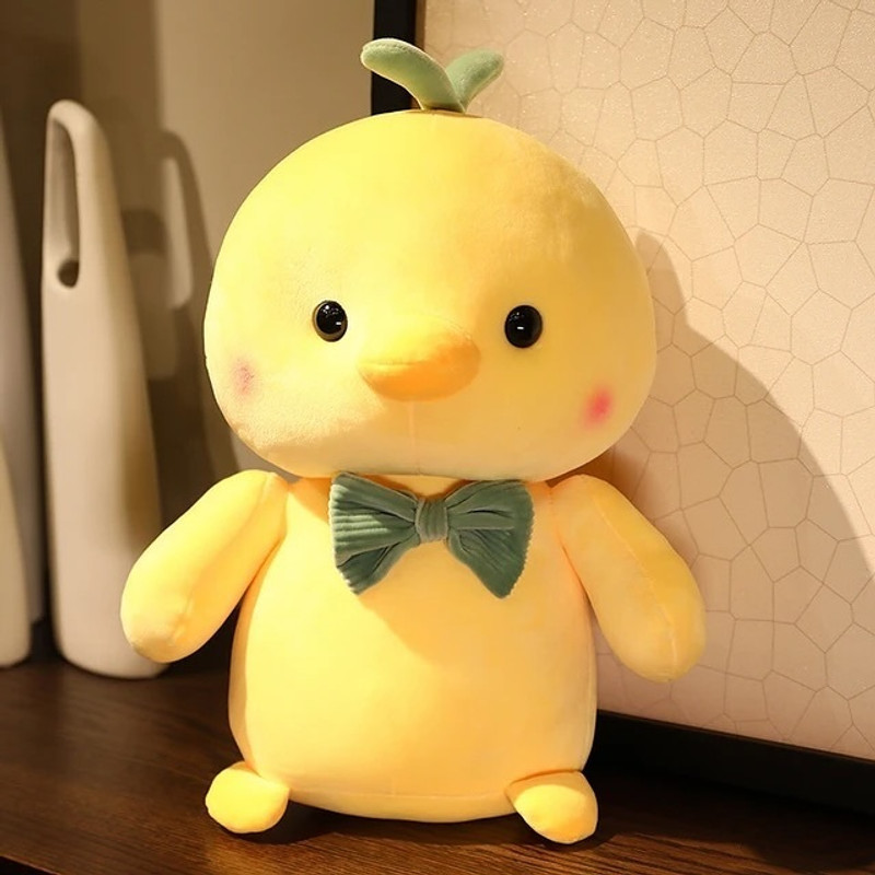 Y U COLLECTION Kawaii Fluffy Yellow Chicken Stuffed Soft Toy for Kids 30cm  - 30 cm(Yellow)