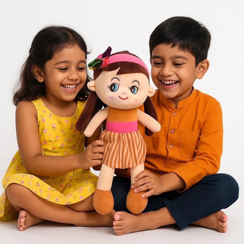 DTM Dream Toymart Suzuka Soft Toy, Baby Doll, Cute Doll perfect for gift - 35 cm(Multicolor)