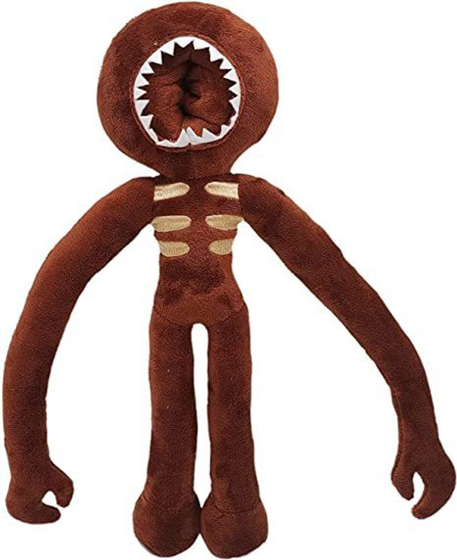 TechMax Solution Rainbow Friends Figure Doors Plush - 20 inch(Brown)
