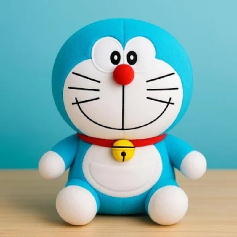 jr jack & rose Stuff Plush Doremon Soft Toy  - 25 cm(Blue)