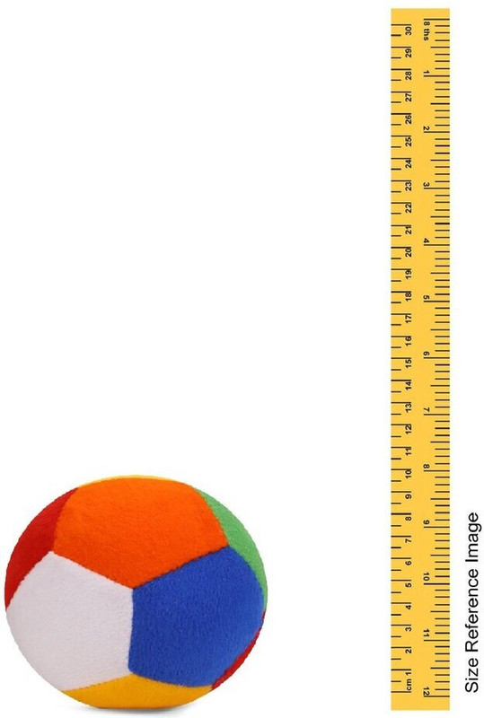 stuff tree Soft Ball for kids baby boys girls to play anywhere  - 14 cm(Multicolor)