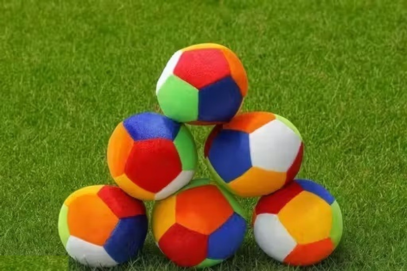 SRE Soft Mini Ball, 11 CM, 6 Pack Ultra Soft Stuffed Animal for Gifting  - 11 cm(Multicolor)