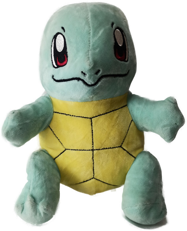 Voam Squirtle 10 inches Limited Rare Pokemon Doll Plush Soft Toys Charm - 10 inch(Blue, Brown)