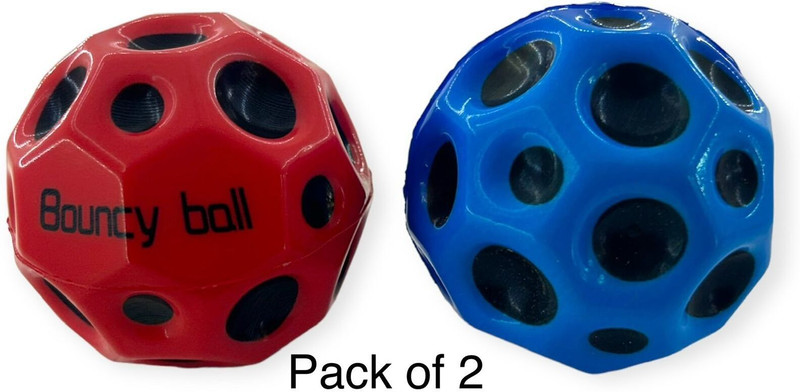 JniL Toys Super High Bouncing Sports Training Ball Children Kids Toys  - 7 cm(Multicolor)