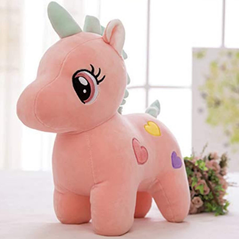 Anusuiya & co Cute adorable Unicorn stuffed toy for kids and your loved one's - 25 cm(Multicolor)