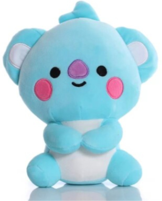 funfob BTS Plushie Koya BT21 Soft Toys Height-18cm | Koya Basic  - 18 cm(sky Blue)