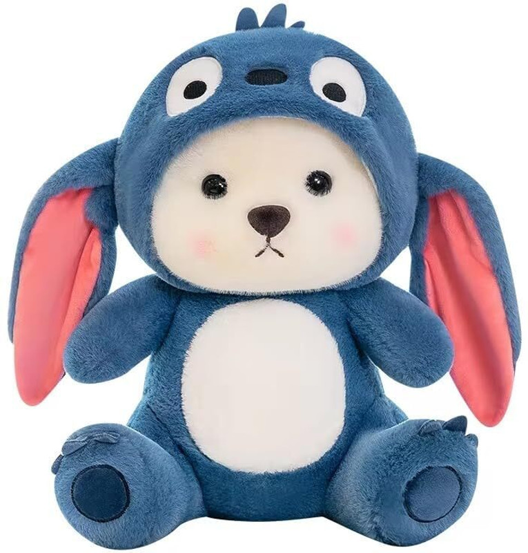 Adora Hoodie Teddy Bear Kawaii Soft Toy Cute Gift for Girls & Babies - 20 cm(Blue)