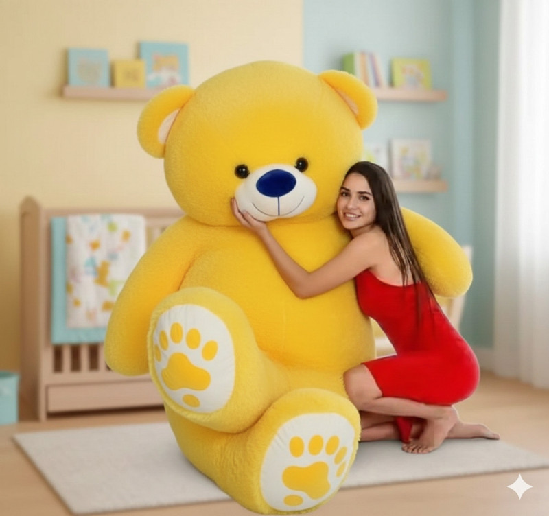 RSY Yellow Color Teddy Bear, Soft Toys, Teddy Bear 3 feet for Girls  - 90 cm(Yellow)