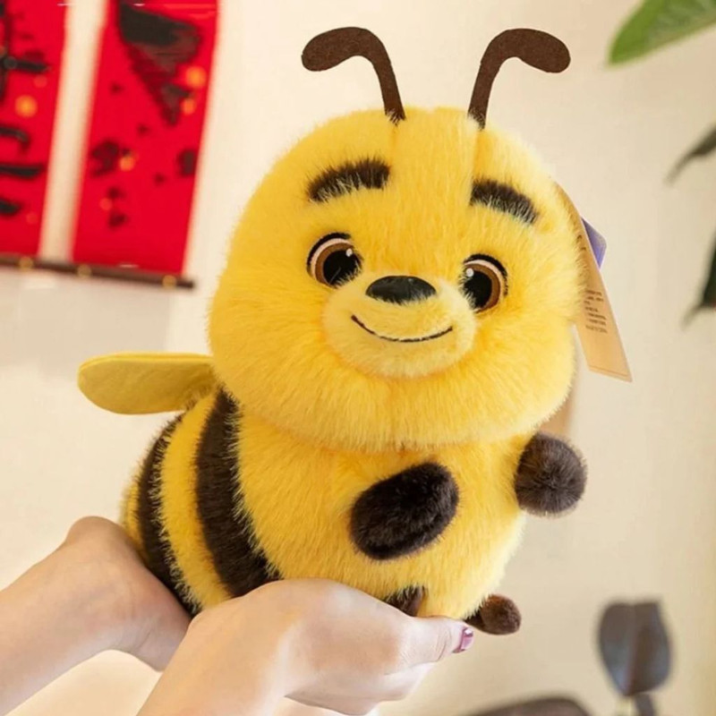 Winkycoo Cute Honey Bee Soft Toy 25 cm – Premium Plush Stuffed animal toy - 25 cm(Yellow)