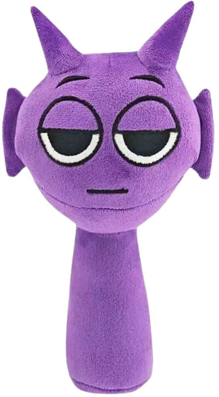 TechMax Solution Purple Sprunki Plush Toys  - 30 cm(Purple)