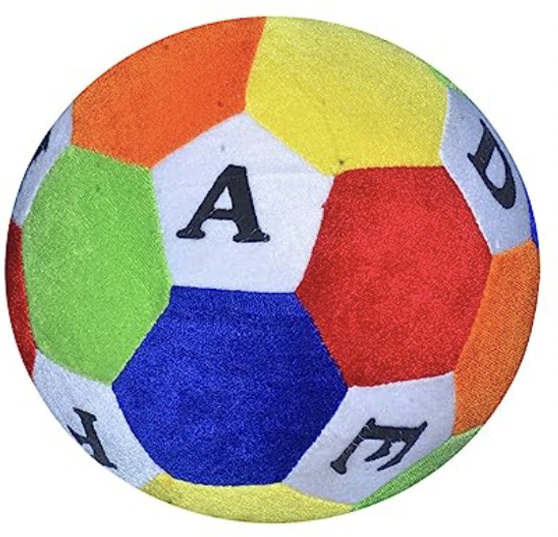 LushPals Alphabet Soft Ball for kids  - 10 cm(Multicolor)