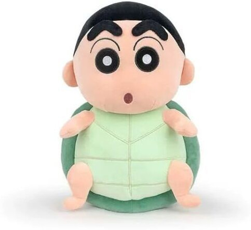 tinytotem Shinchan Soft Toy for Kids Stuffed Animal Plush Soft Doll Teddy Bear  - 30 cm(Green)